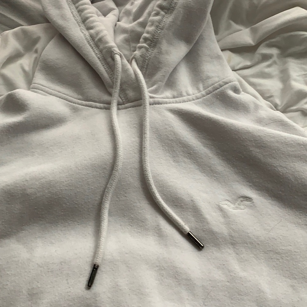 crop hollister hoodie